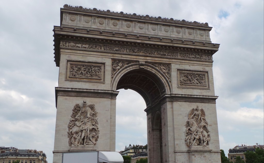 Arc de Triomphe in Paris.