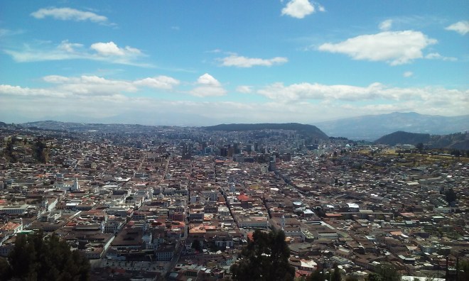 A small view of Quito.