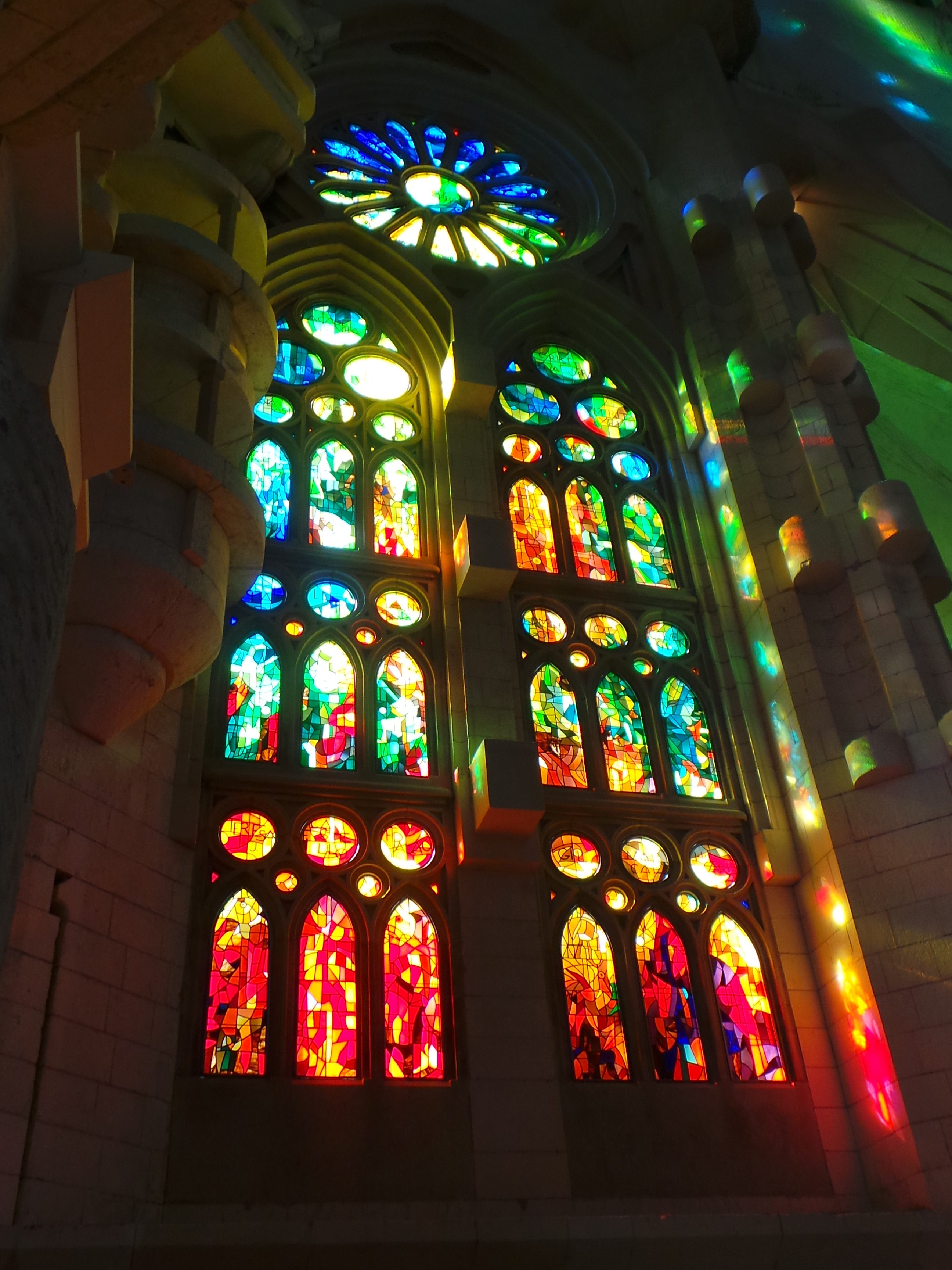 Window at Sagrada Familia